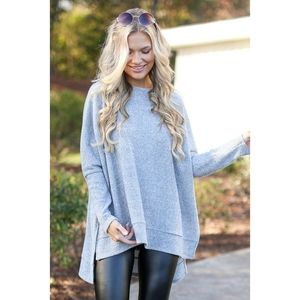 Dress Up Olivia Oversized Brushed Knit Sweater